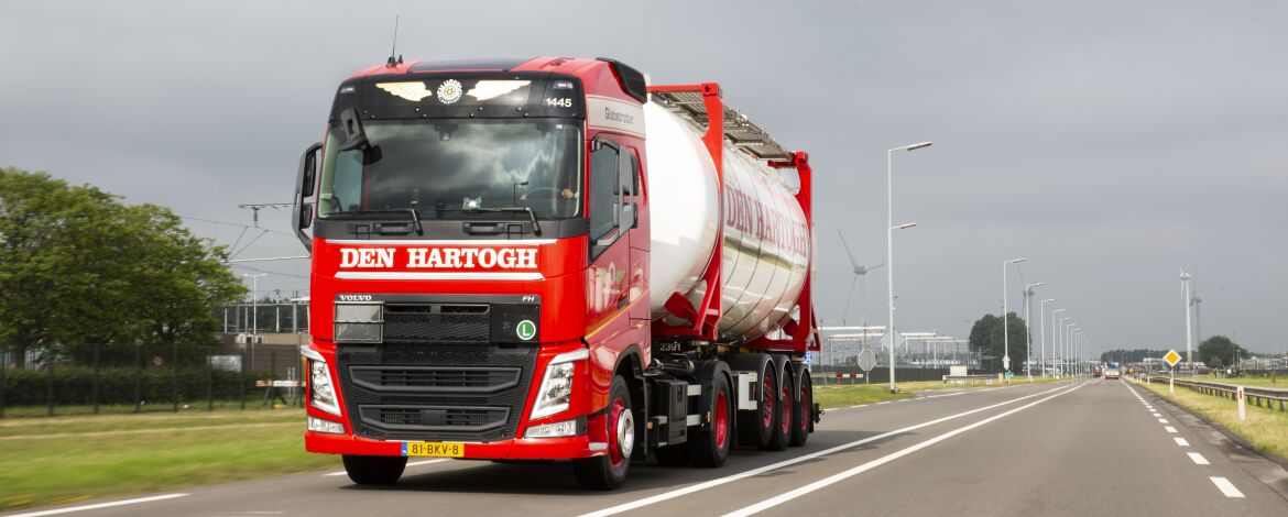Den Hartogh truck container Liquid transport